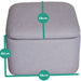 Love N Care Lush Glider Ottoman Dimensions