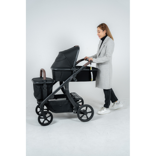 Love N Care Neo Shopping Basket With Neo Carry Cot and human