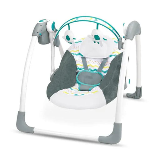 Love N Care Portable Swing In Green Color