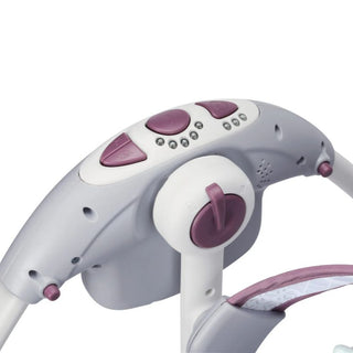 Love N Care Portable Swing In Purple Settings