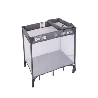 Love N Care Sleep N Go Travel Cot With Changing Station Attachment