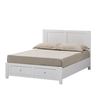 Lunar Queen Bed with Two Drawers