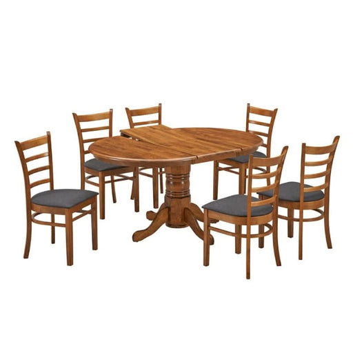 Mackay Elegante 7 Piece Extendable Table Dining Set