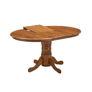 Mackay Regal Round Extendable Dining Table in Walnut