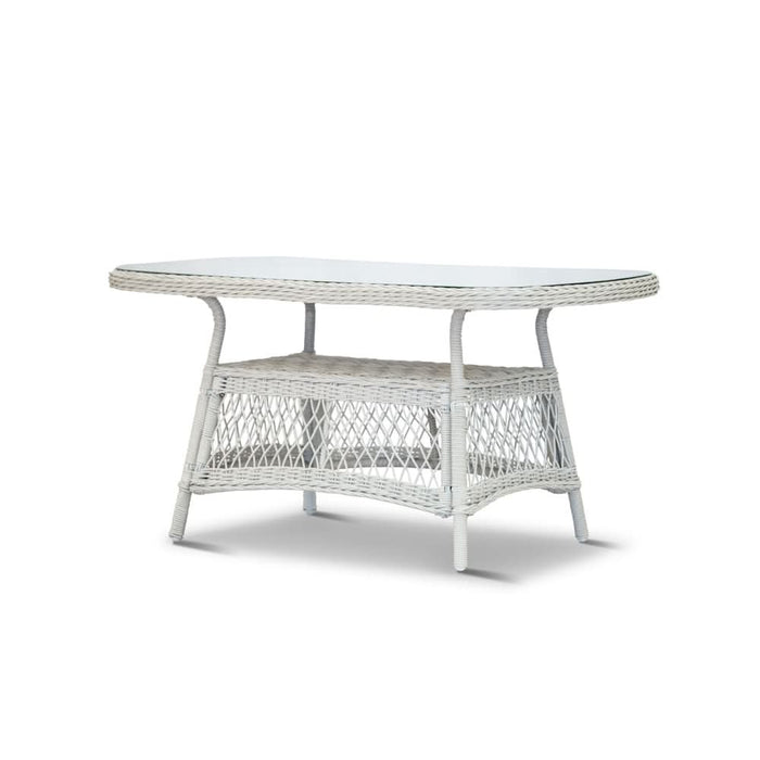 Madrid Elegance Outdoor Table Oasis Light Grey Wicker