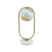  A Modern Marble Masterpiece Sphere Shaped Table Lamp