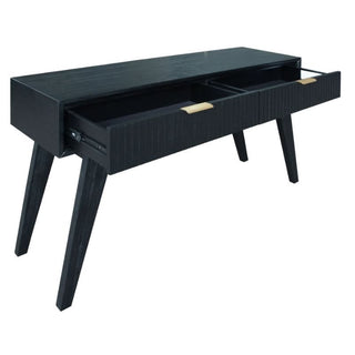 Majestic Gateway Ella 2 Drawer Console Table Open Drawers