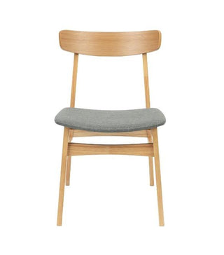 Malone 7-Piece Rectangular Dining Ensemble-Natural Elegance Chair