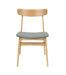 Malone 7-Piece Rectangular Dining Ensemble-Natural Elegance Chair