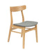 Malone 7-Piece Rectangular Dining Ensemble-Natural Elegance Chair Side Profile
