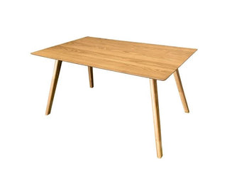 Malone 7-Piece Rectangular Dining Ensemble-Natural Elegance Table