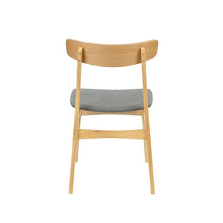 Malone Round Dining Chair Back Profile
