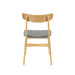 Malone Round Dining Chair Back Profile