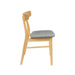 Malone Round Dining Chair Side Profile