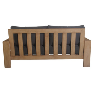  Marrakesh Charcoal Outdoor 2 Seater Sofa Back Profile
