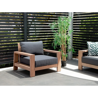 Marrakesh Charcoal Outdoor Armchair