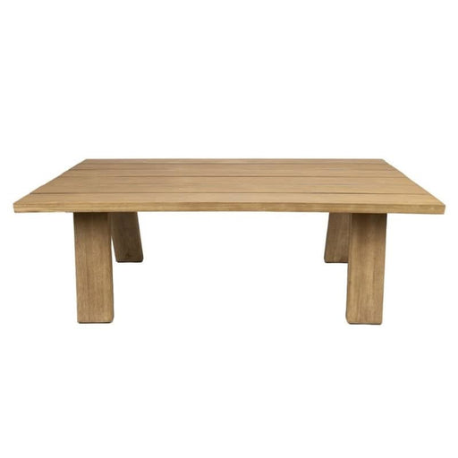 Marrakesh Enclave Outdoor Coffee Table: Solid Eucalyptus Timber