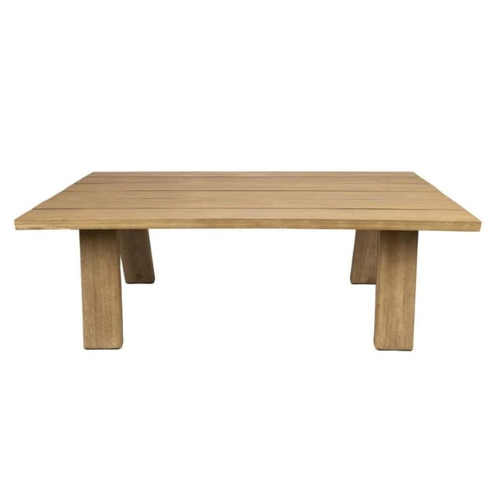 Marrakesh Enclave Outdoor Coffee Table: Solid Eucalyptus Timber