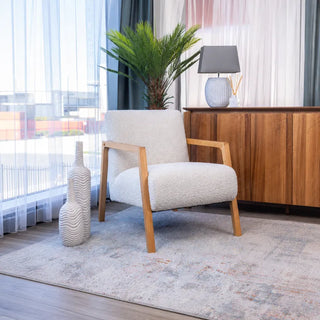 Mason arm chair In Living Room Setting