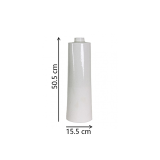 Modern Chic White Ceramic Vase Dimensions