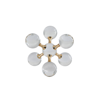 Molecular Crystal Ball Ornament