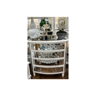 Mosman Mirror Chest with jewelry boxes on top