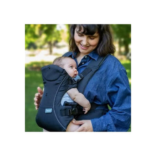 Mother Wearing Mother's Choice Cosy Baby Carrier 