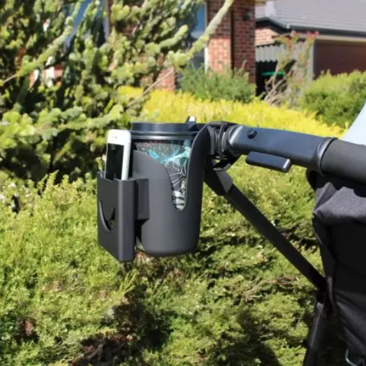 Mother's Choice Stroller Cup & Phone Holder applied