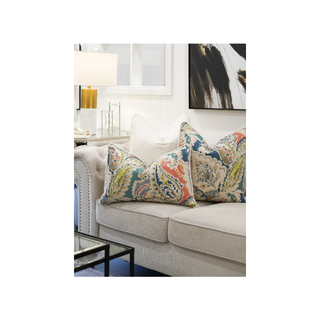Multi Colour Flower Leaf Modern Pattern Cushion Collection