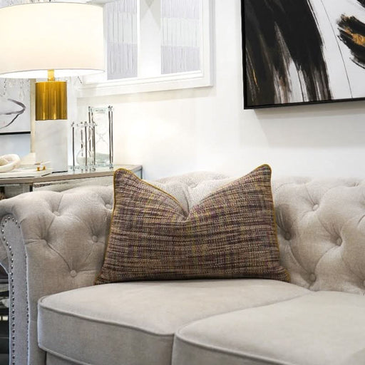 Multicolor Woven Cushion