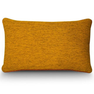 Mustard Yellow Woven Cushion 40 x 60 cm