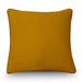 Mustard Yellow Woven Cushion 50 x 50 cm
