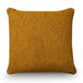 Mustard Yellow Woven Cushion 55 x 55 cm