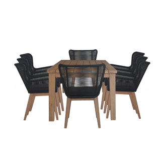Nature with the Marrakesh Outdoor Dining Table Set