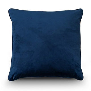 Navy Blue Velvet Cushion 55 x 55 cm