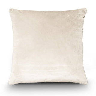 Offwhite Velvet Cushion 55 x 55 cm