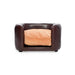 Opulent Comfort Leather-Like Pet Lounge Bed Sofa