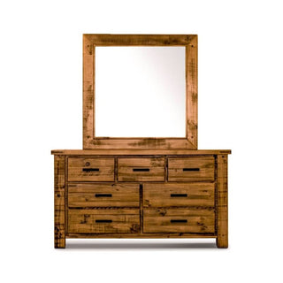 Outback King Suit Dresser and Mirror Front Profile