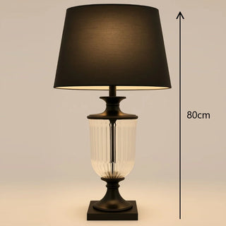 Palm Isles Lamp Glass With dimensions
