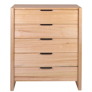 Perisher 5-Drawer Messmate Tallboy