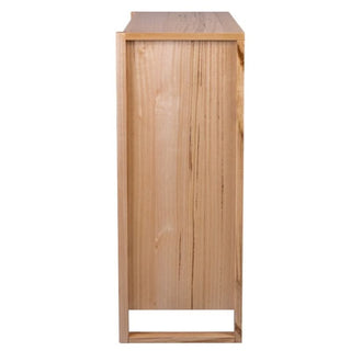 Perisher 5-Drawer Messmate Tallboy Side Profile