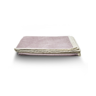 Pink Double Sided With Trim Throw