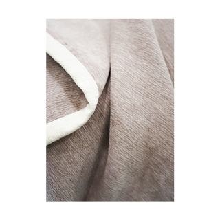 Pink Double Sided With Trim Throw Close-up