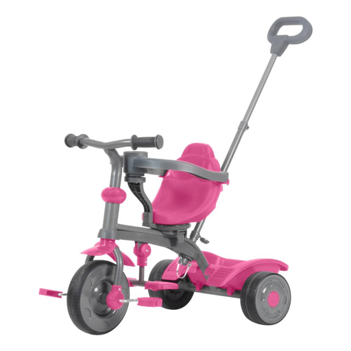 Pink The Ultimate 3-in-1 Multistage Tricycle with Parental Guidance System