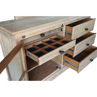 Provincial MKII 5 Drawer Dresser Drawers Close-up