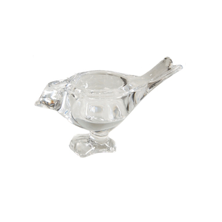Radiant Glow Glass Tealight Candle Holder