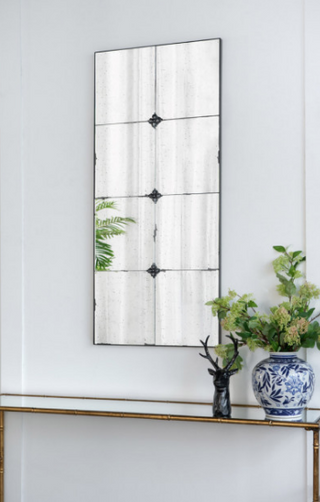 Rectangle Antique Glass Wall Mirror