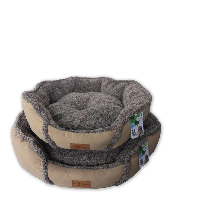 Reversible Plush Pet Haven Premium Dog & Puppy Bed