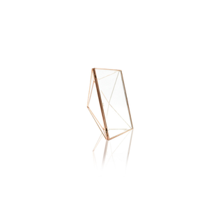 Rose Gold Geometric Photo Frame
