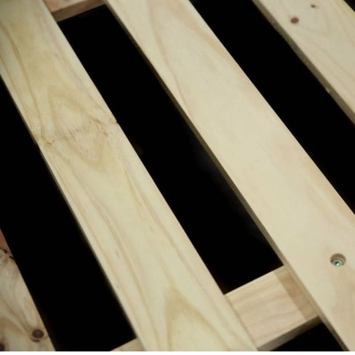 Close-Up Detail: Mkii Sala Queen Bed Frame